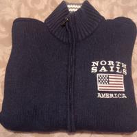 Cardigan uomo con zip North Sails