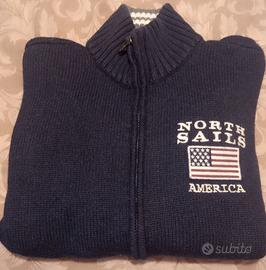 Cardigan uomo con zip North Sails