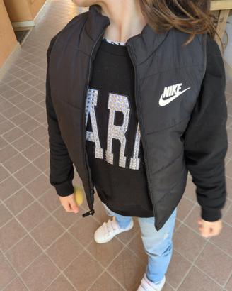 Smanicato Nero Boy Nike 6-7 anni