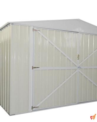 Box auto in Acciaio lamiera 360x514 cm avorio