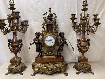Orologio Candelabri Trittico Imperial