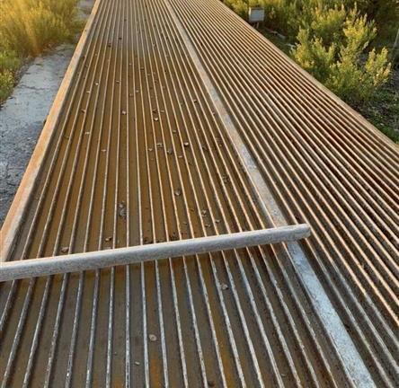 Pista vibrante pali precompressi