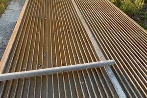 Pista vibrante pali precompressi