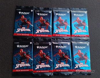 Magic X8 Bustine Mtg Spider-Man English Sealed ENG