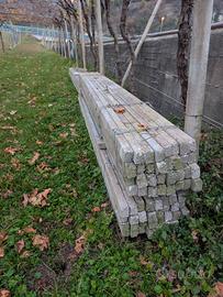 Pali traverse traversine in cemento 