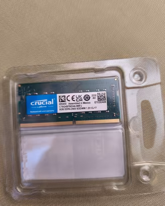 8GB RAM ddr4 crucial
