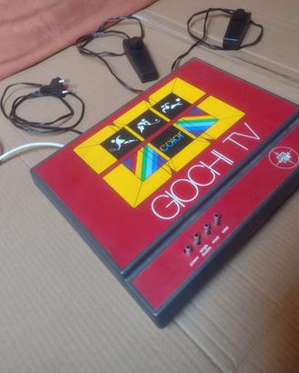 Console Vintage RE-EL "Giochi TV" COLOR fine '70