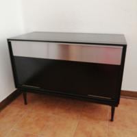 Mobile legno/acciaio+grande mobile scarpiera