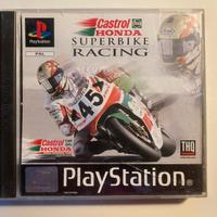 GIOCO PS1 - CASTROL HONDA SUPERBIKE RACING