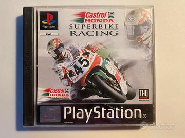 GIOCO PS1 - CASTROL HONDA SUPERBIKE RACING