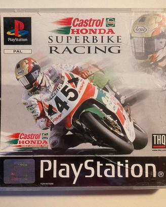 GIOCO PS1 - CASTROL HONDA SUPERBIKE RACING
