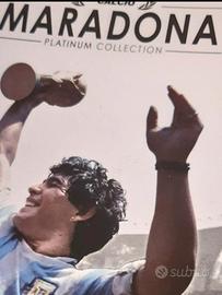 Maradona Zico Skuhravy Cudicini lotto 4 cartoline
