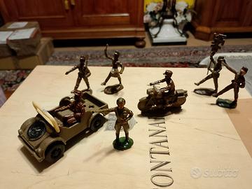 Soldatini Atlantic 1/32 camicie brune