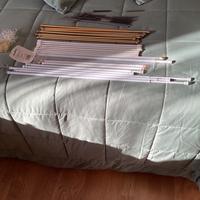 Cannucce per tendine ottone e bianche