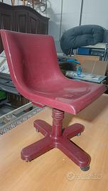 Sedia Olivetti Synthesis design Ettore Sottsass 