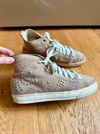 Sneakers alte Geox originali in morbido suede