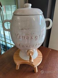 Porta aceto in ceramica