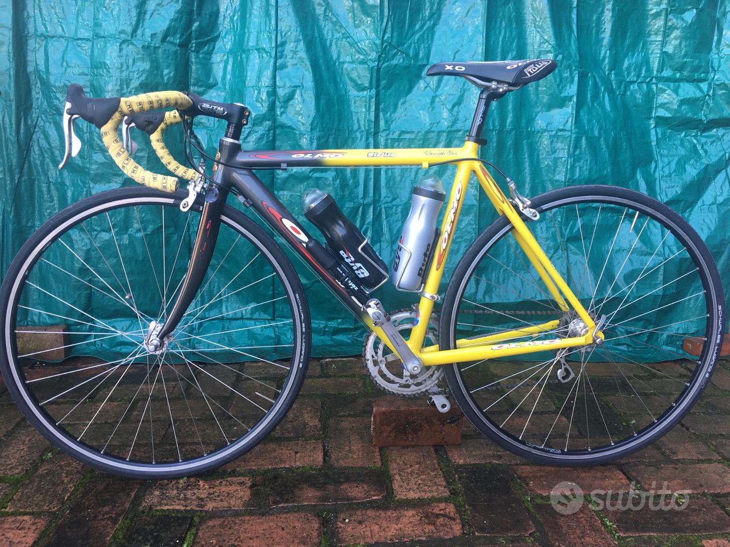 A Olmo Columbus Road Bike. Well maintained but used with some cosmetic