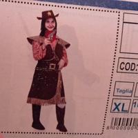 Costume vestito cow girl