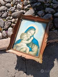 quadro con immagine madonna