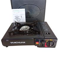 Fornello da campeggio portatile con valigetta 