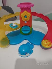 scivolo galleggiante gioco bagnetto 