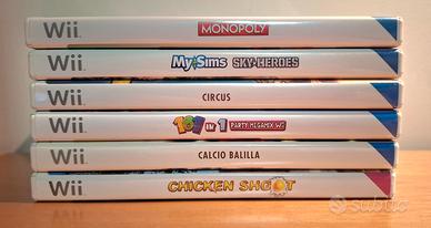 Set giochi WII Nintendo 