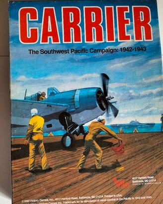 Wargame "Carrier" della Victory Games