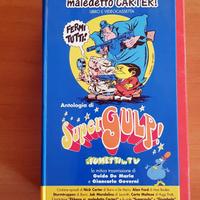 VHS + libro SuperGulp fumetti in TV