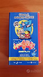 VHS + libro SuperGulp fumetti in TV