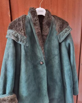 Cappotto donna vero montone Shearling 