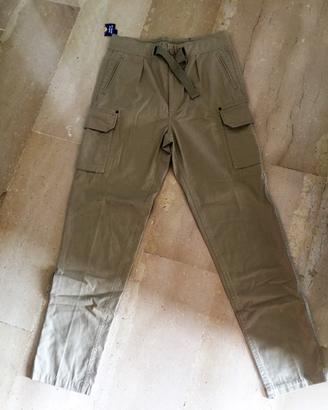 Pantaloni da uomo beige