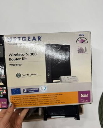 Router Wi-Fi NETGEAR Wireless-N 300 (WNB2100)
