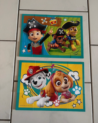 Mega Lotto Puzzle Bambini - Paw Patrol e Didattici