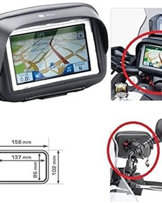 PORTA SMARTPHONE GPS MOTO GIVI S954B TOUCH SCREEN 