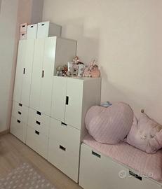 Composizione armadio Ikea per bambini