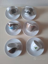 Illy collection set 6 tazzine caffè 2001 Ps1 MoMA