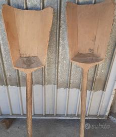 2 pale in abete da aia