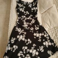 vestito bianco e nero 