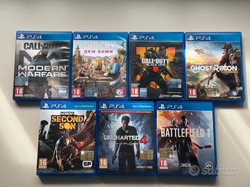 Lotto 7 Giochi PS4