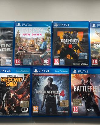 Lotto 7 Giochi PS4