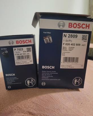 filtro carburante e filtro olio 