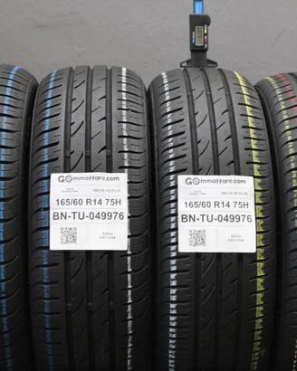 4 Pneumatici 165/60 R14 Nexen Tire Nblue Hd Plus