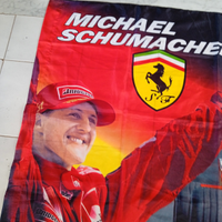 Bandiera Michael Schumacher Ferrari Formula1 Retro