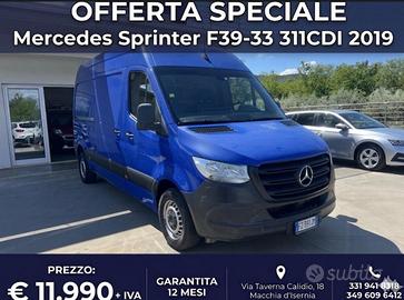 Mercedes-benz Sprinter F39/33 311 CDI FWD TN Furgo