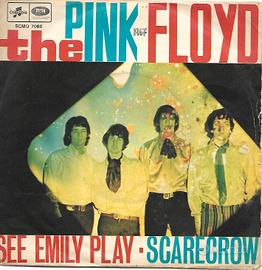 Raro vinile 45 giri Pink Floyd edizione italiana 
