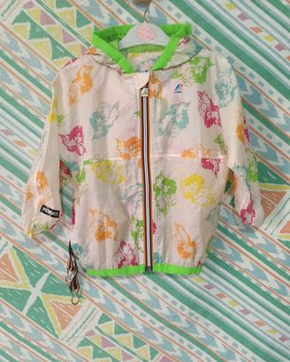 impermeabile da bambina k-way 