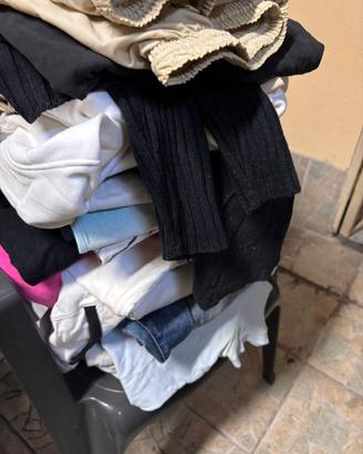 Lotto 10 pezzi abbigliamento firmato. Grado B/C 1€