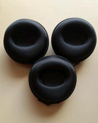 3 PORTA OROLOGIO DA VIAGGIO CON CHIUSURA LAMPO