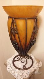 VASO DI VETRO GIALLO